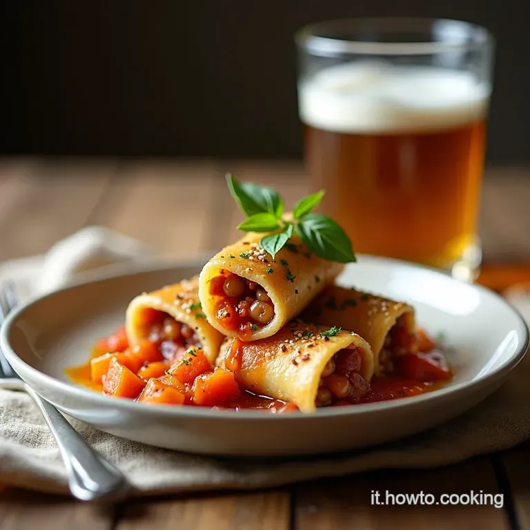 Involtini di Manzo alla Birra Artigianale