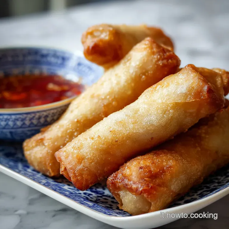 Involtini Primavera Ricetta Cinese e Croccante