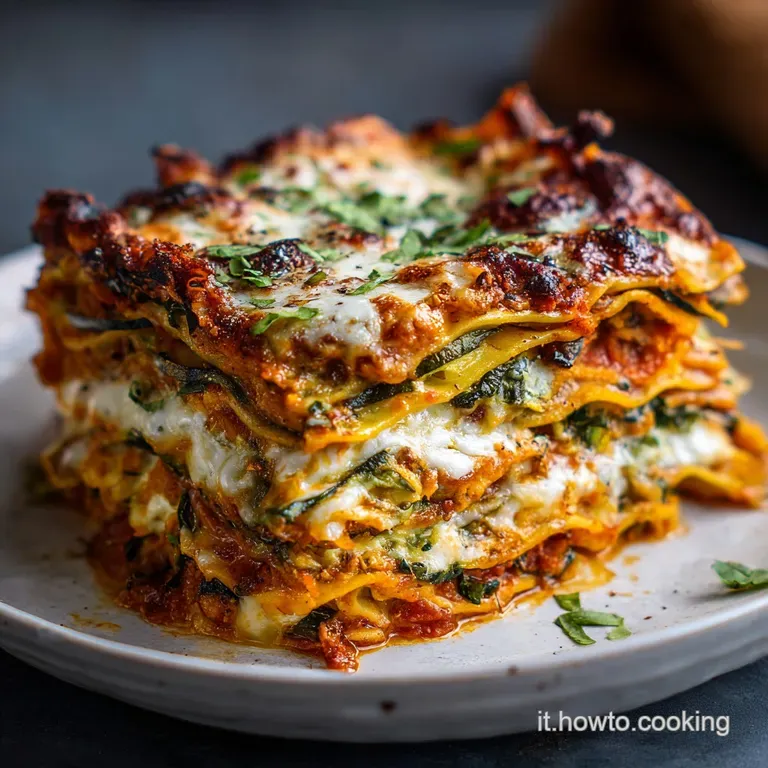 Lasagne alle Verdure con Besciamella Vellutata