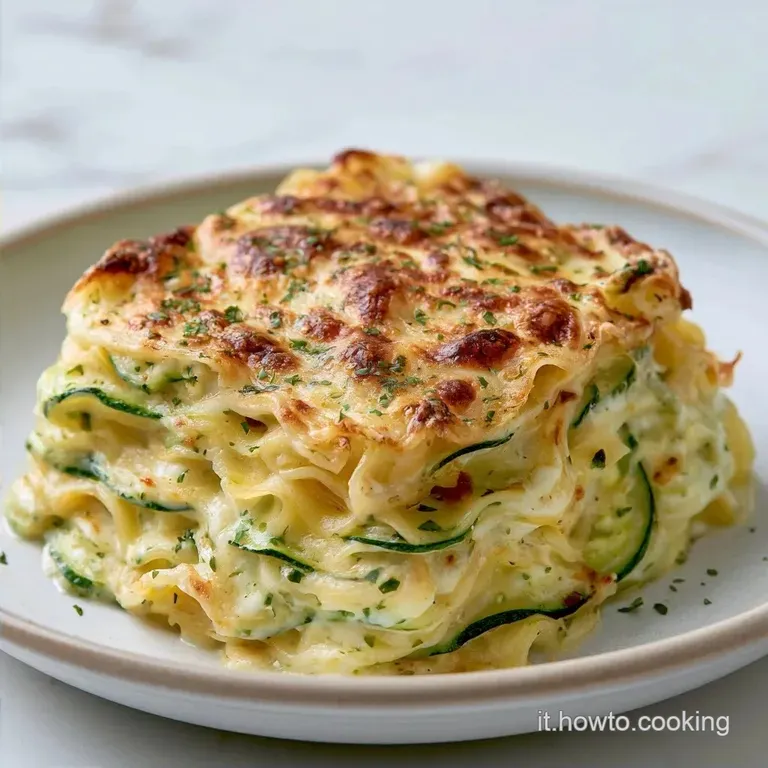 Lasagne Vegetariane alle Zucchine Cremose