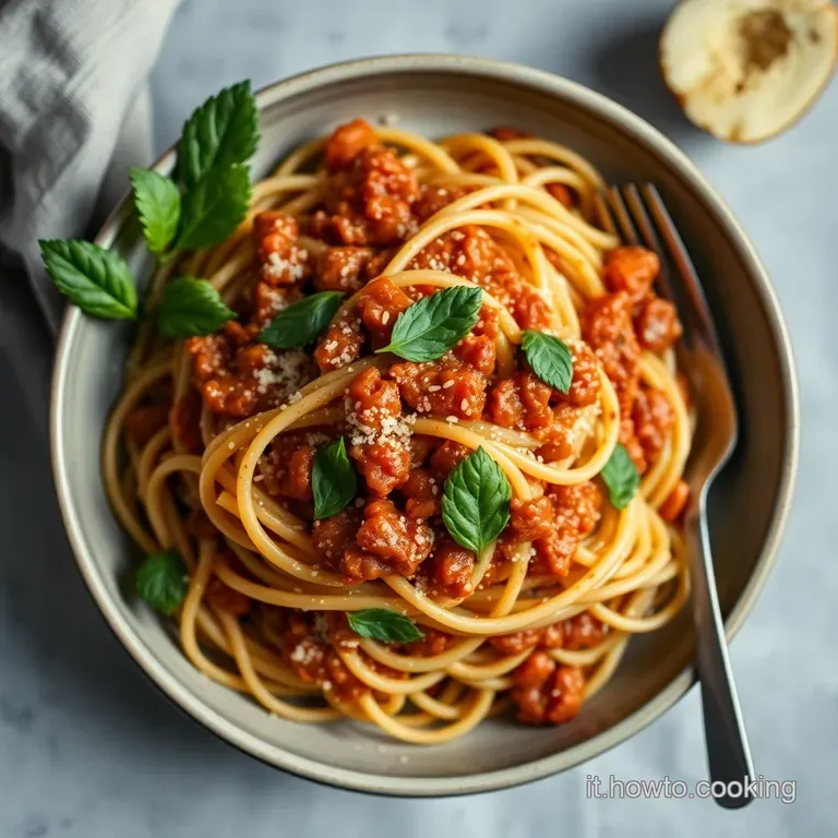 Maltagliati Alla Bolognese Rustica presentation