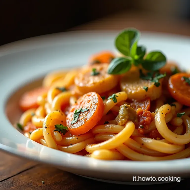Mare e Monti in un Piatto Pasta Patate e Cozze alla Napoletana
