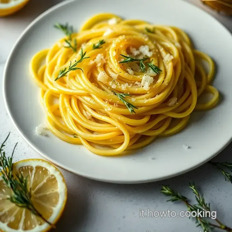 Mazzancolle Aglio E Olio Con Un Tocco Di Limone presentation