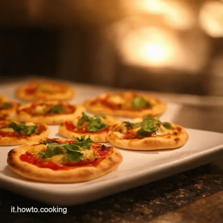 Mini Pizzette Sfiziose presentation