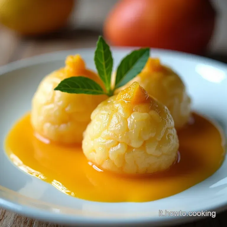 Mochi al Mango Un Soffio Tropicale di Dolcezza