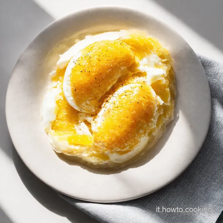 Nidi di Patatine con Uova al Forno