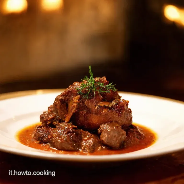 Osso Buco Alla Milanese presentation