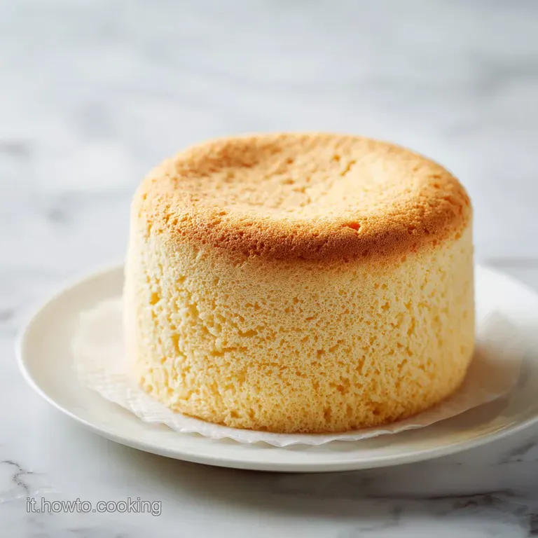 Pan di Spagna: Soffice e Tradizionale