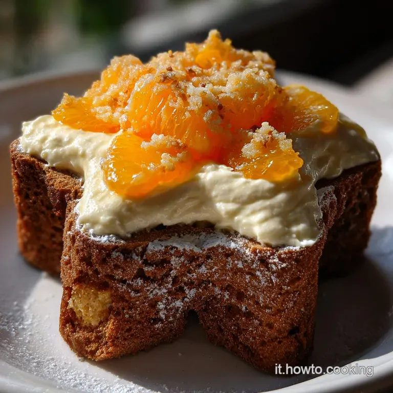 Dolci Di Natale: La Stella Di Natale Farcita Senza Cottura presentation
