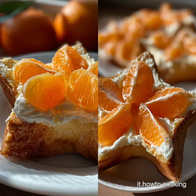 Dolci di Natale: La Stella di Natale Farcita Senza Cottura