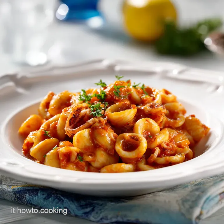 Pasta al Rag&ugrave; di Seppia: Gusto di Mare Vellutato