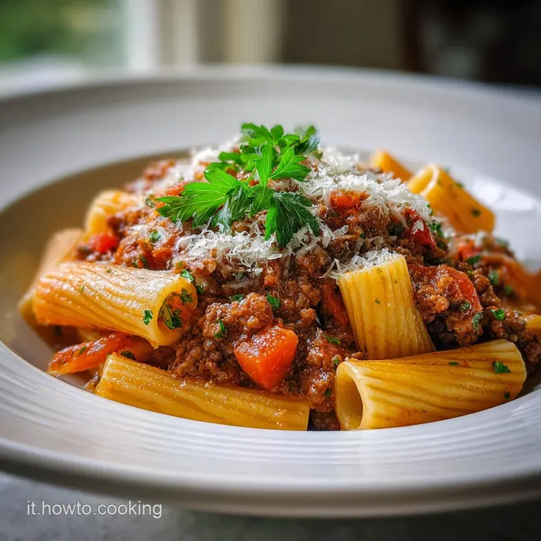 Pasta alla Bolognese: Rag&ugrave; Vellutato di Tradizione