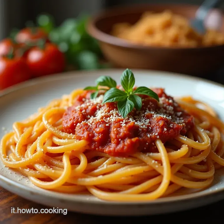 Pasta Allo Scarpariello Napoletano Mantecatura Perfetta presentation