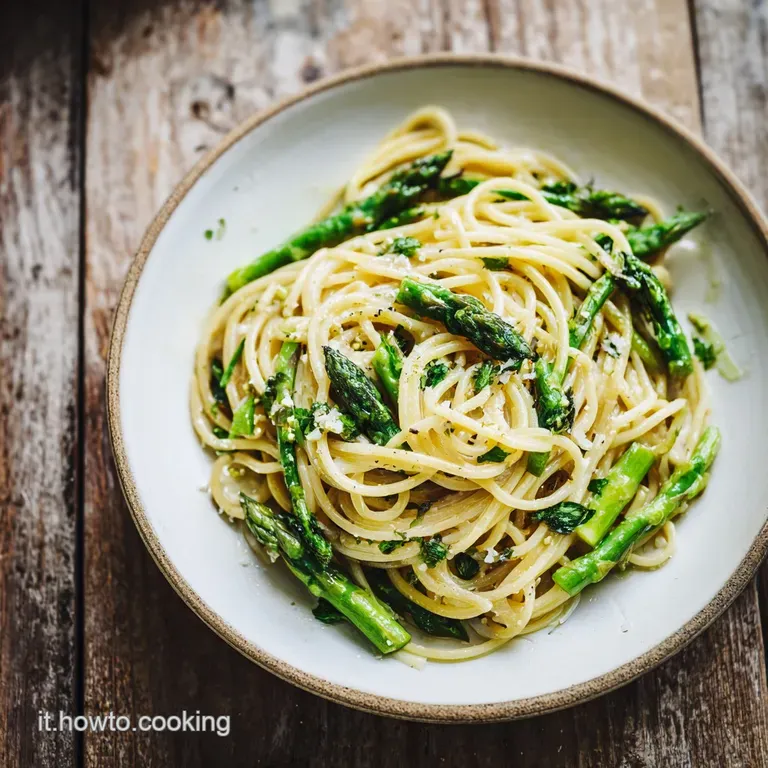 Pasta agli Asparagi Cremosa e Vellutata