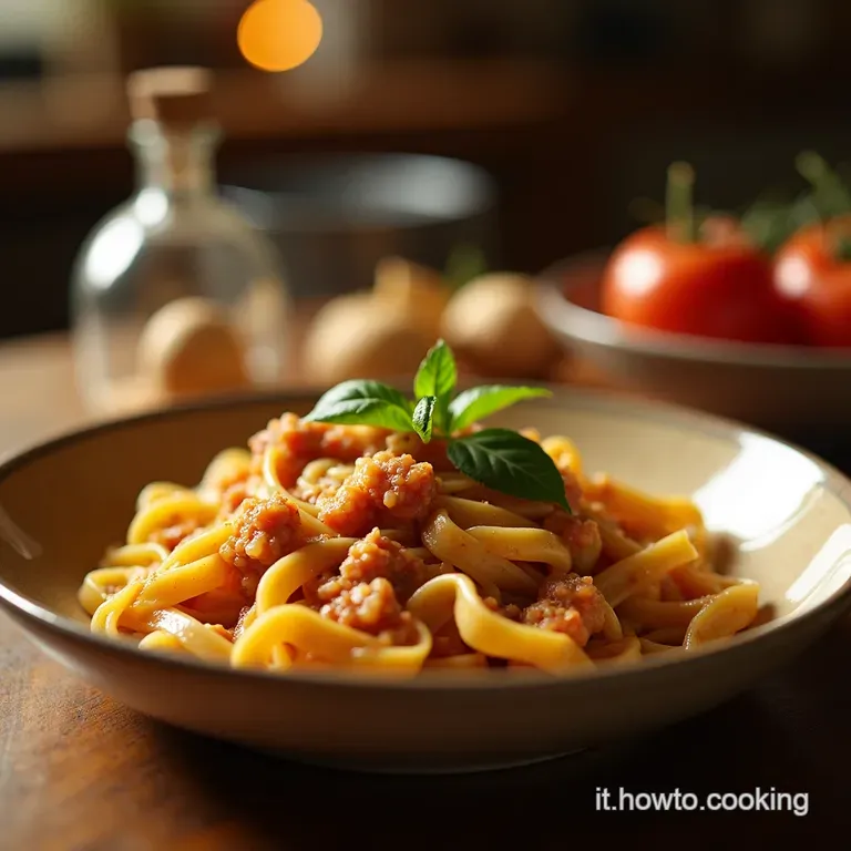 Pasta Alla Boscaiola Rustica Il Profumo Del Fungo E Della Tradizione Italiana presentation