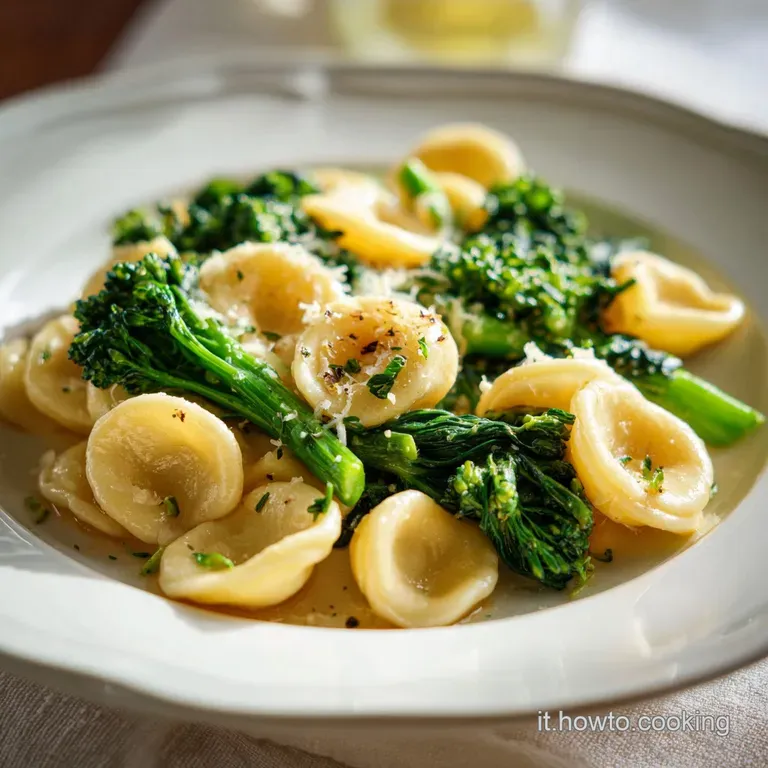 A vibrant tangle of green pasta artfully arranged on a white plate, topped with golden breadcrumbs. A drizzle of oil glist...
