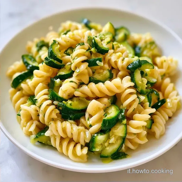 Pasta Fredda Con Zucchine in 25 Minuti
