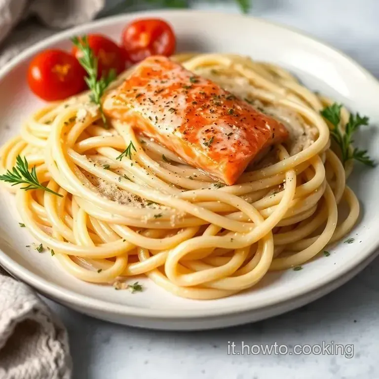 Pasta Panna E Salmone: Ricetta Facile E Veloce presentation
