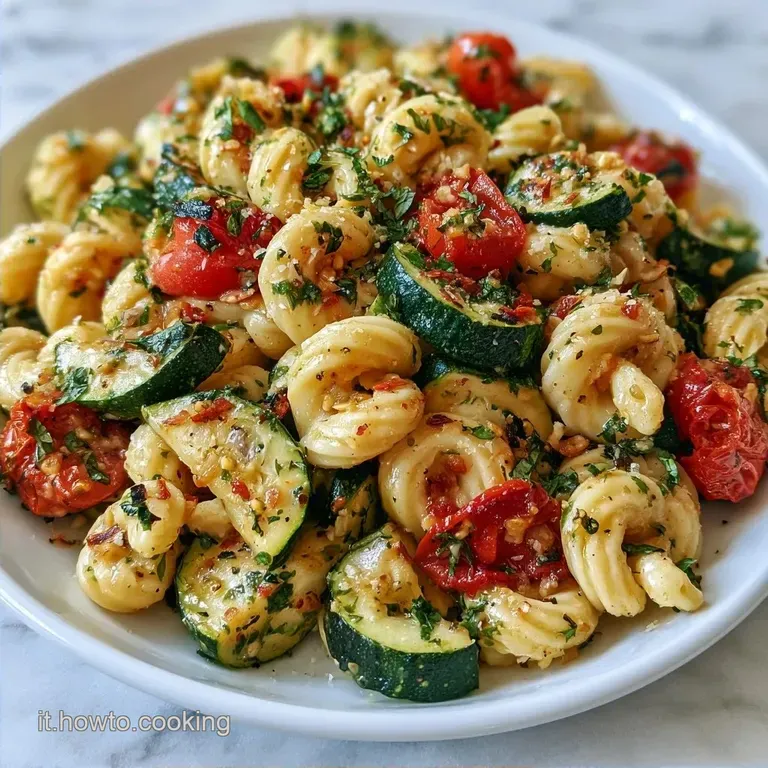 Pasta Zucchine e Pomodorini in 25 Minuti