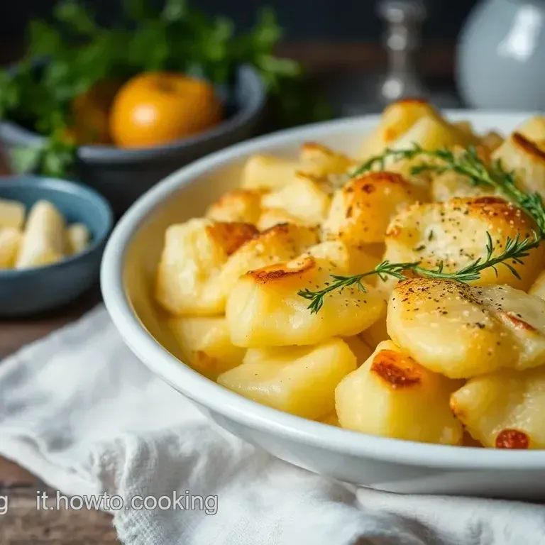 Patate al Forno Croccantissime: Il Segreto della Nonna