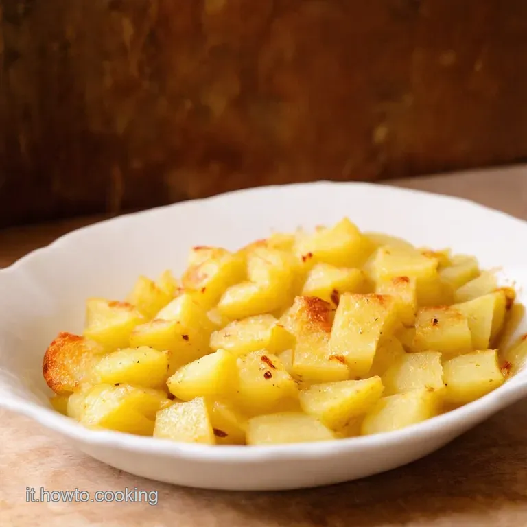 Patate Croccanti Al Forno La Ricetta Della Nonna Rivisitata presentation