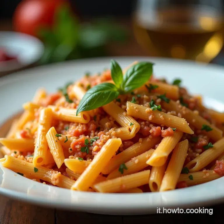 Penne al Baffo Ricetta Tradizionale