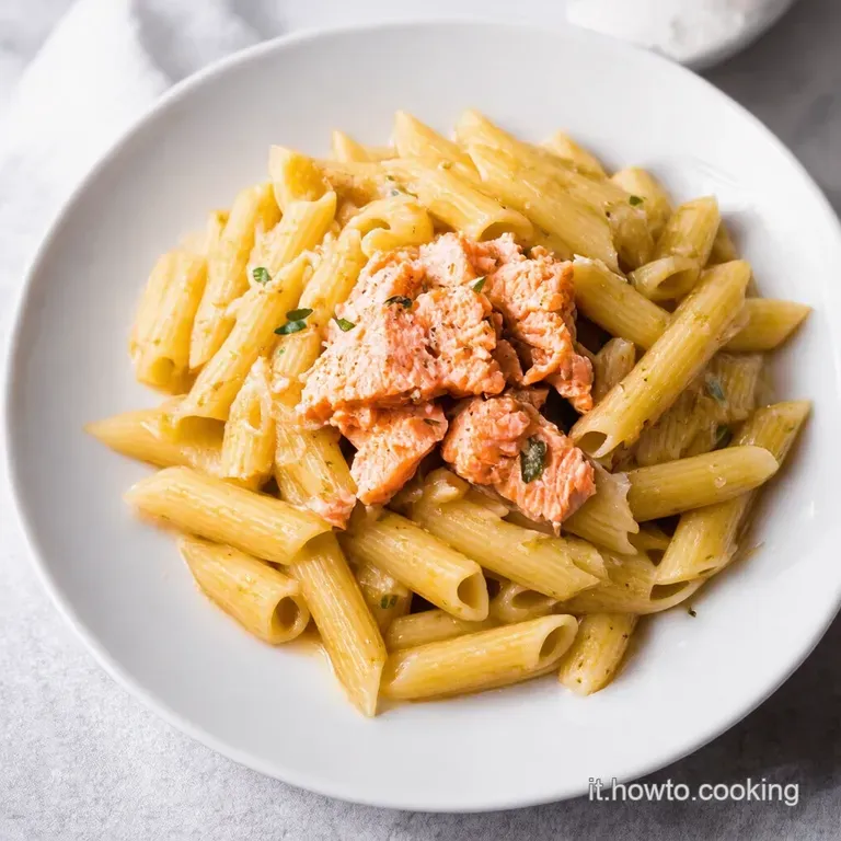 Penne al Salmone Cremose Ricetta Facile e Veloce
