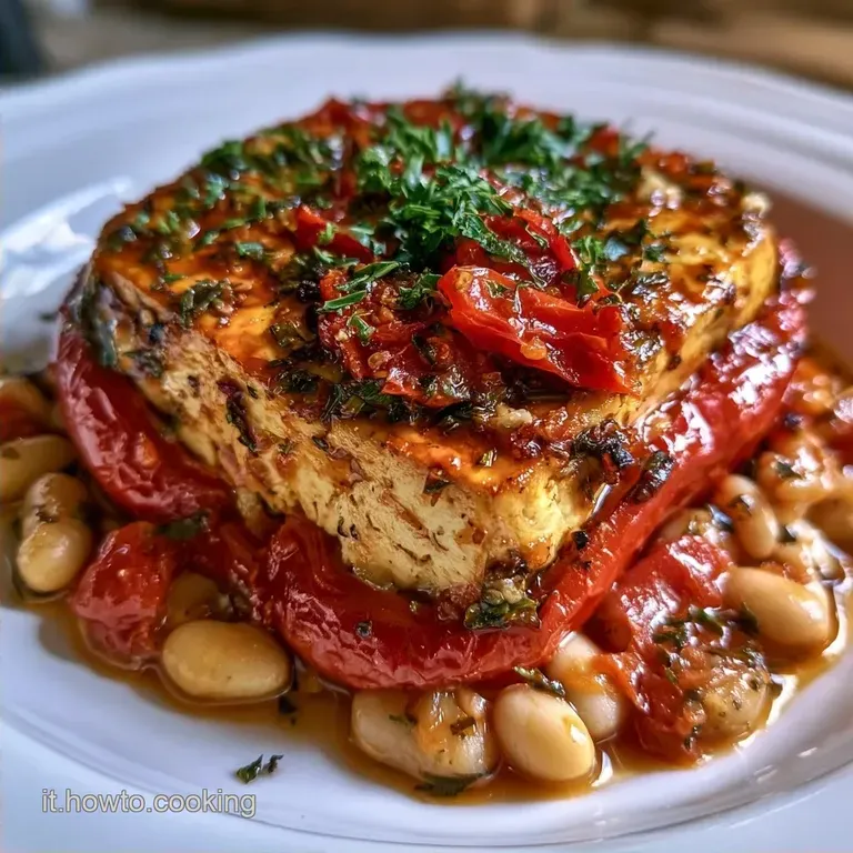 Peperoni Ripieni Vegani Homemade con Tofu