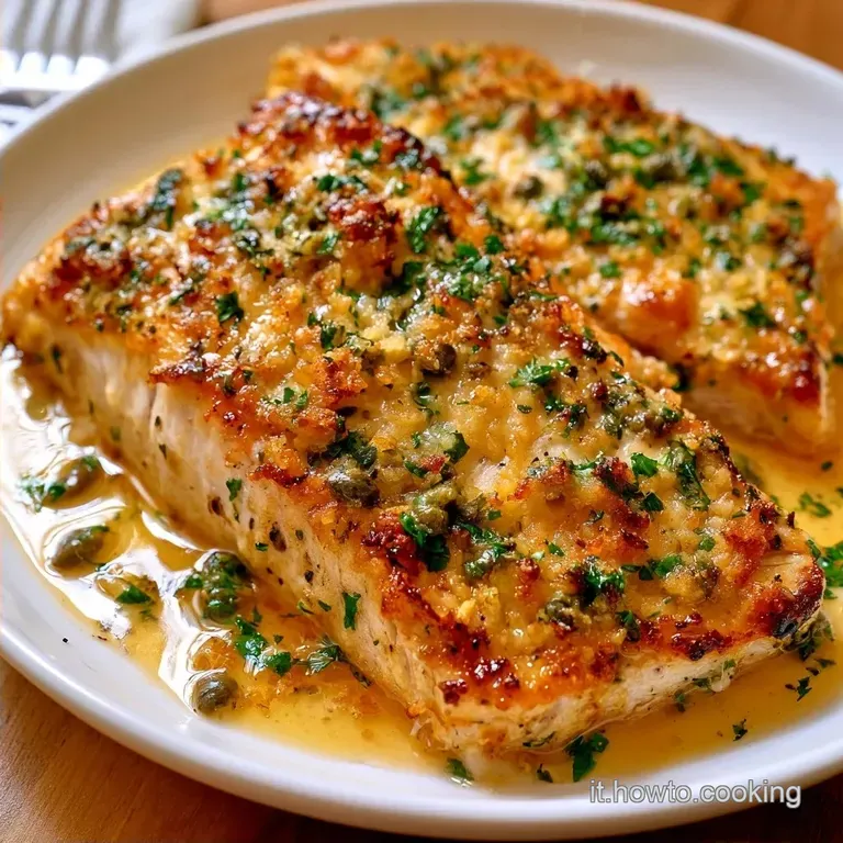 Pesce Spada Al Forno con Pangrattato