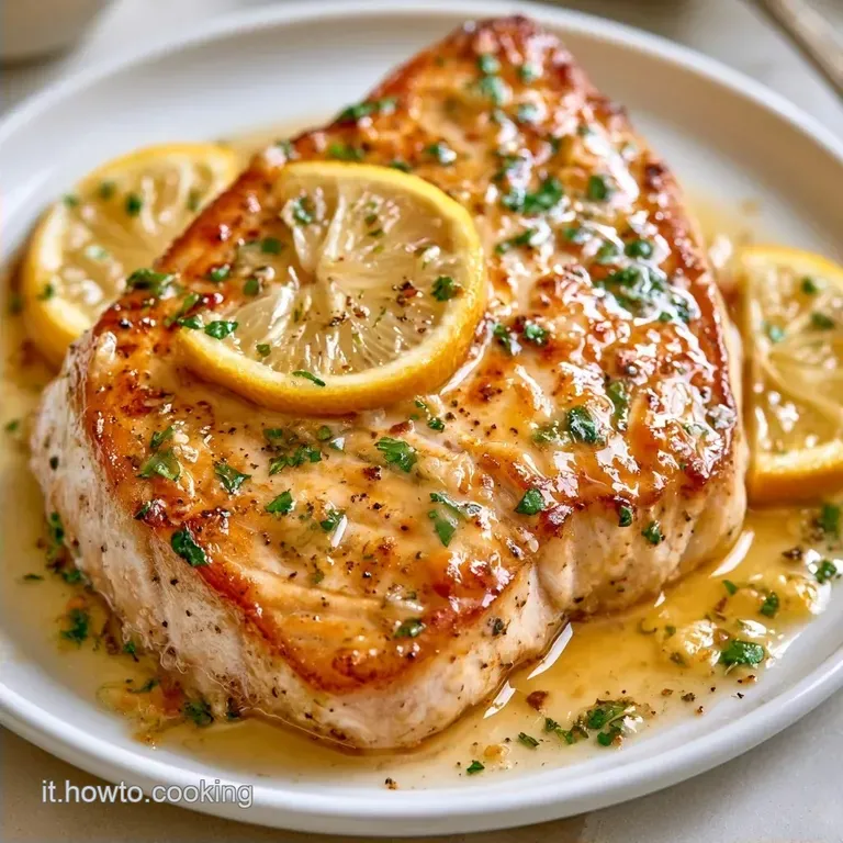 Pesce Spada al Limone in Padella