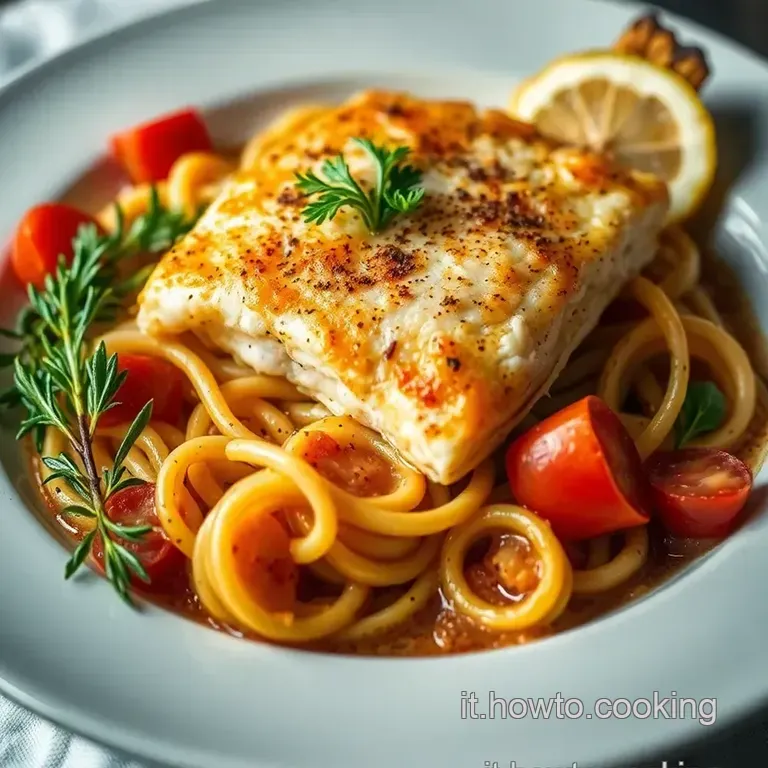 Pesce Spada Alla Siciliana presentation