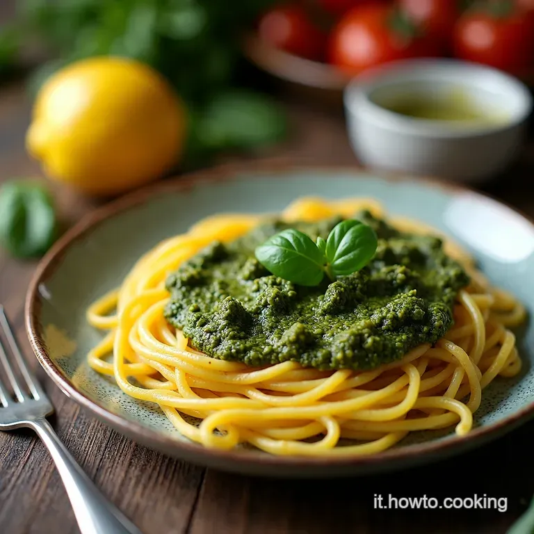 Pesto alla Siciliana Un Sole di Sapori nel Tuo Piatto