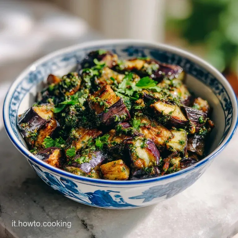 Pesto di Melanzane Vellutato e Tostato