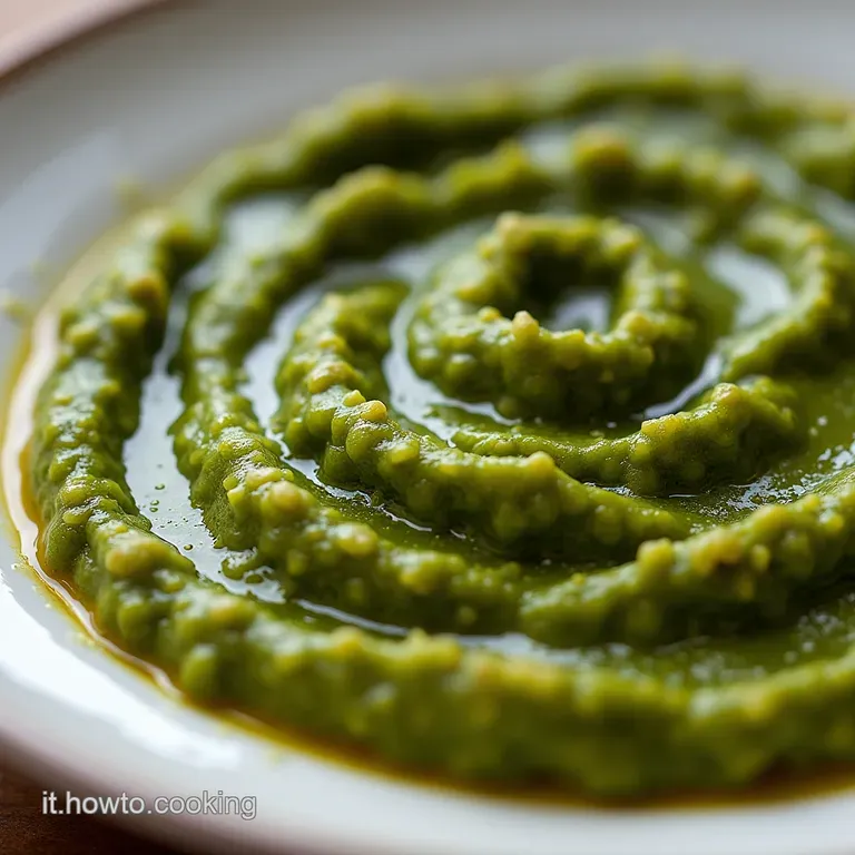 Pesto di Pistacchio Perfetto LEssenza Cremosa della Sicilia Senza Cottura