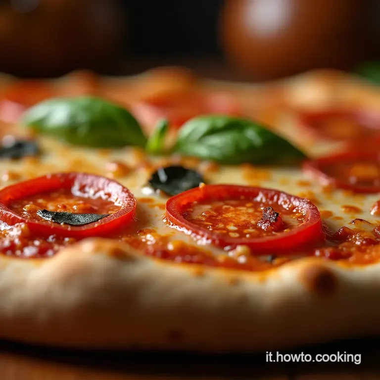 La Vera Pizza Fatta in Casa Limpasto Perfetto Lievitazione Lunga E Croccantezza Garantita presentation