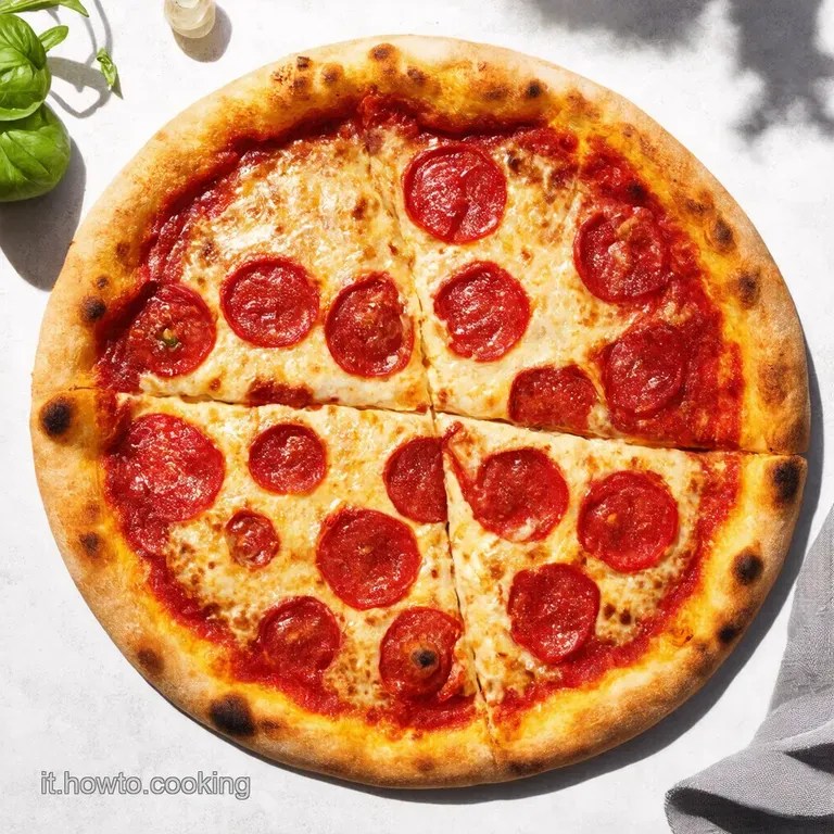 Pizza Veloce Senza Lievito Croccantezza Immediata