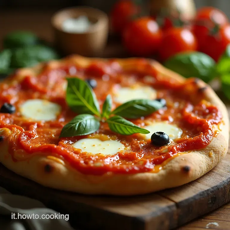 Pizzette Rosse Della Nonna presentation