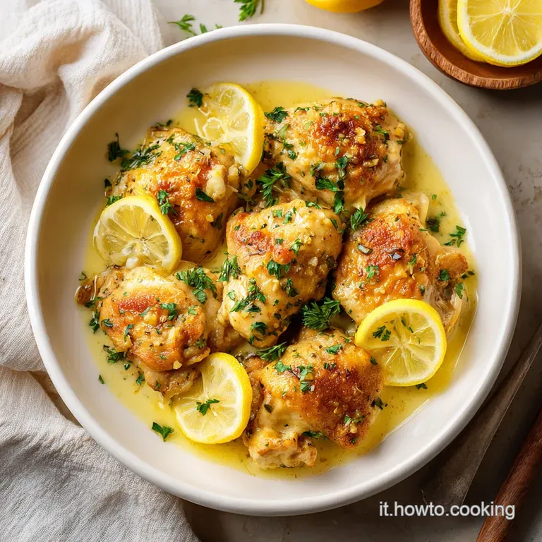 Pollo al Limone Cremoso