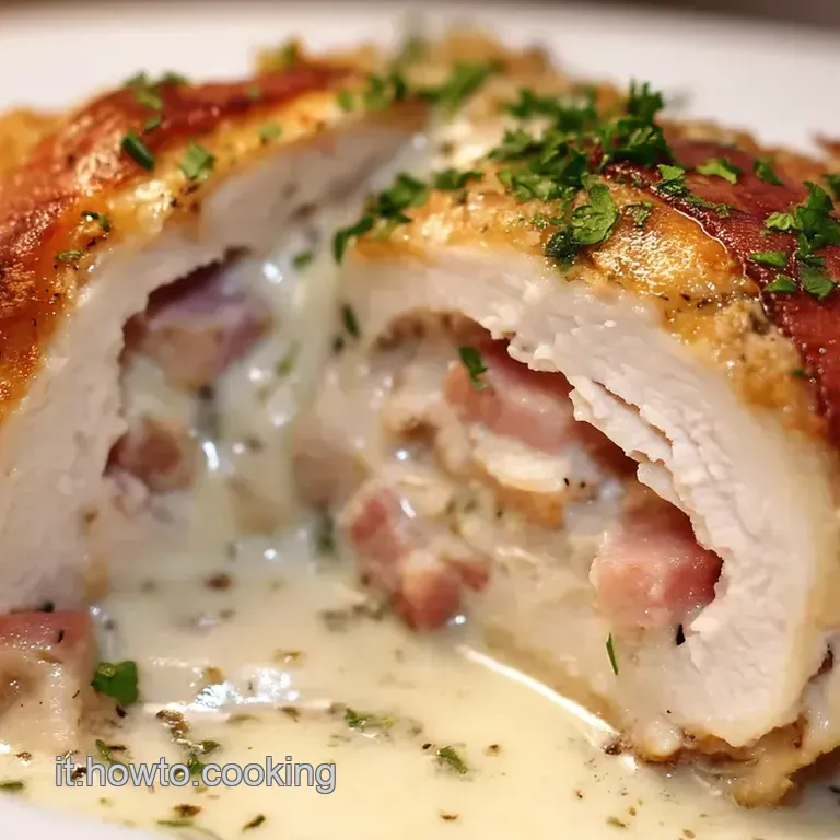 Pollo Cordon Bleu Perfetto: Croccante e Filante