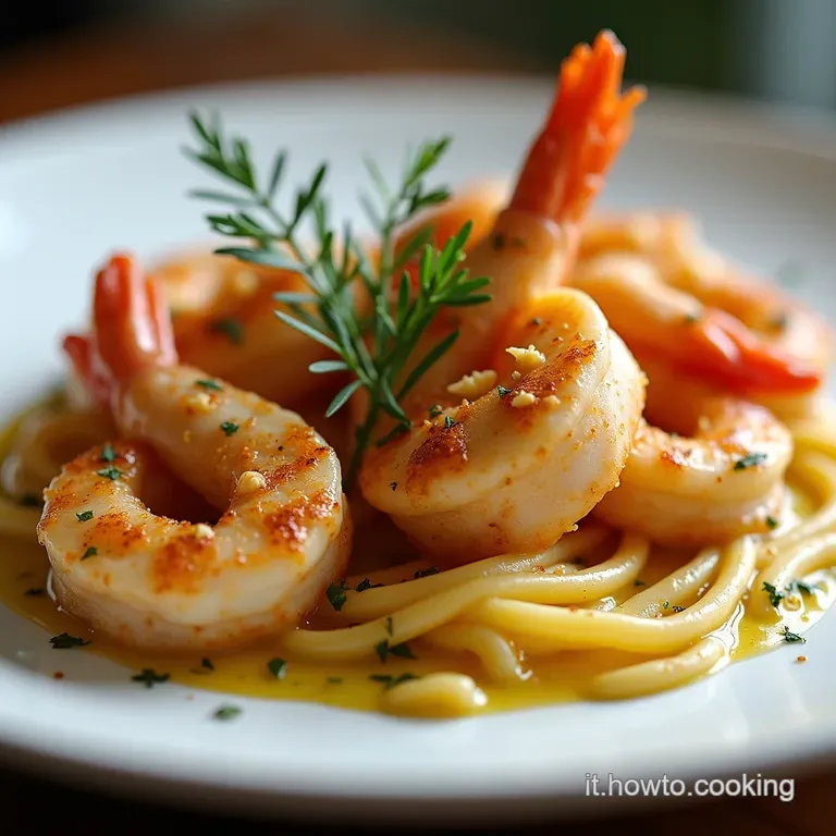 Pollo Scampi Cremoso Il Piatto Comfort che Fa Innamorare Stile Ristorante ItalianoAmericano