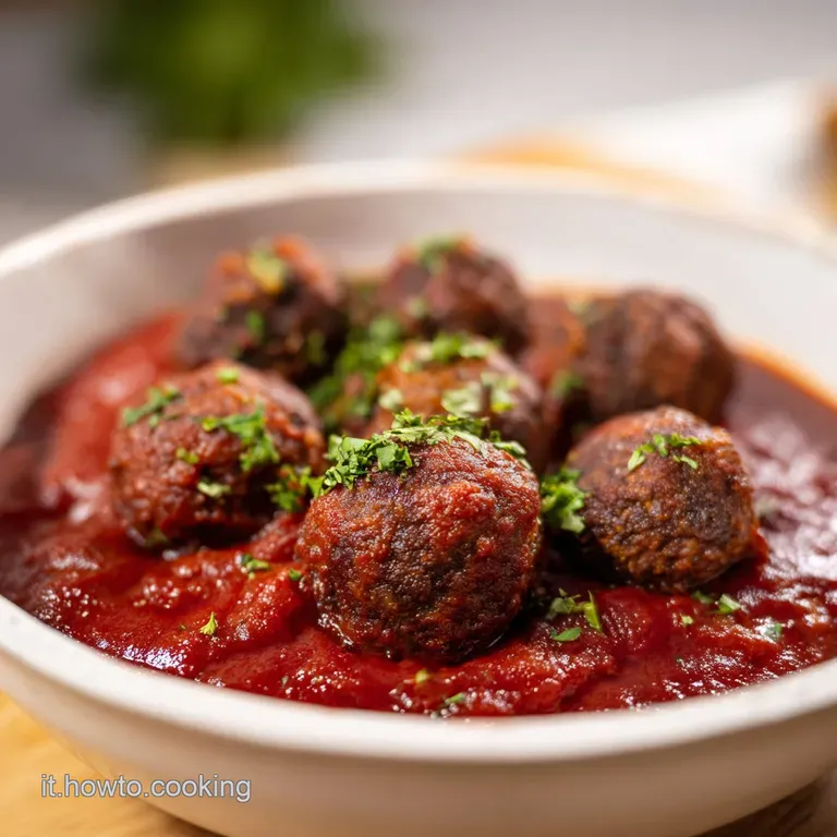 Polpette di Lenticchie al Sugo: Senza Uova