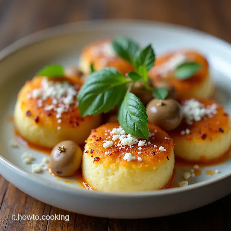 Le Nuvole di Patate Polpette Cremose ai Funghi Selvatici e Parmigiano