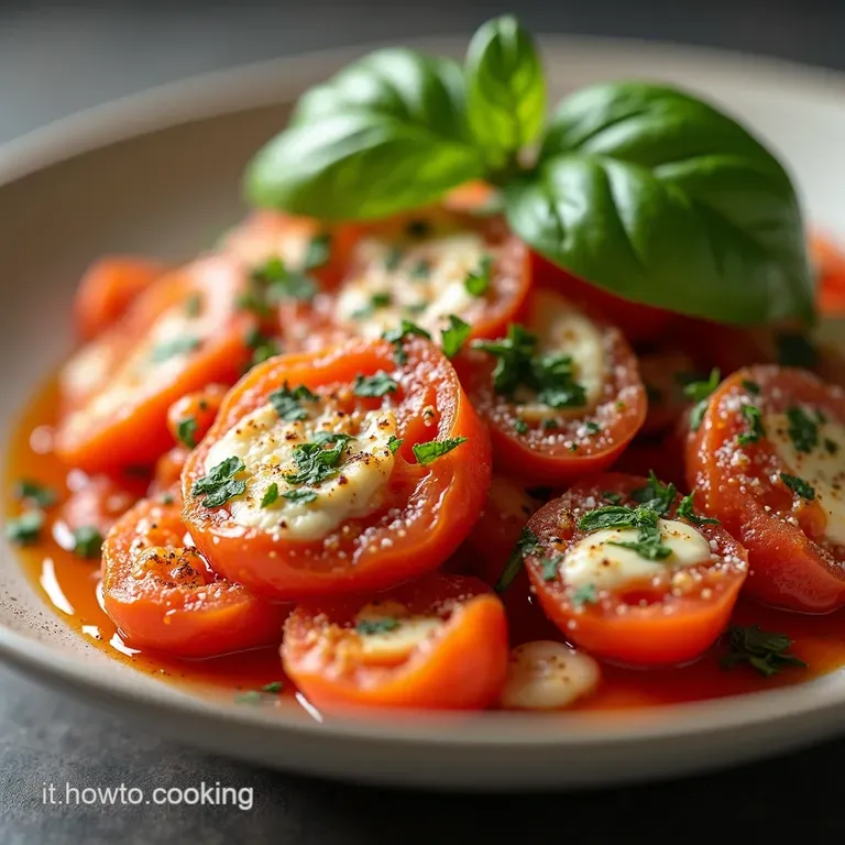 Gioielli Rossi Estivi Pomodorini Datterini Ripieni Freddi con Ricotta e Basilico