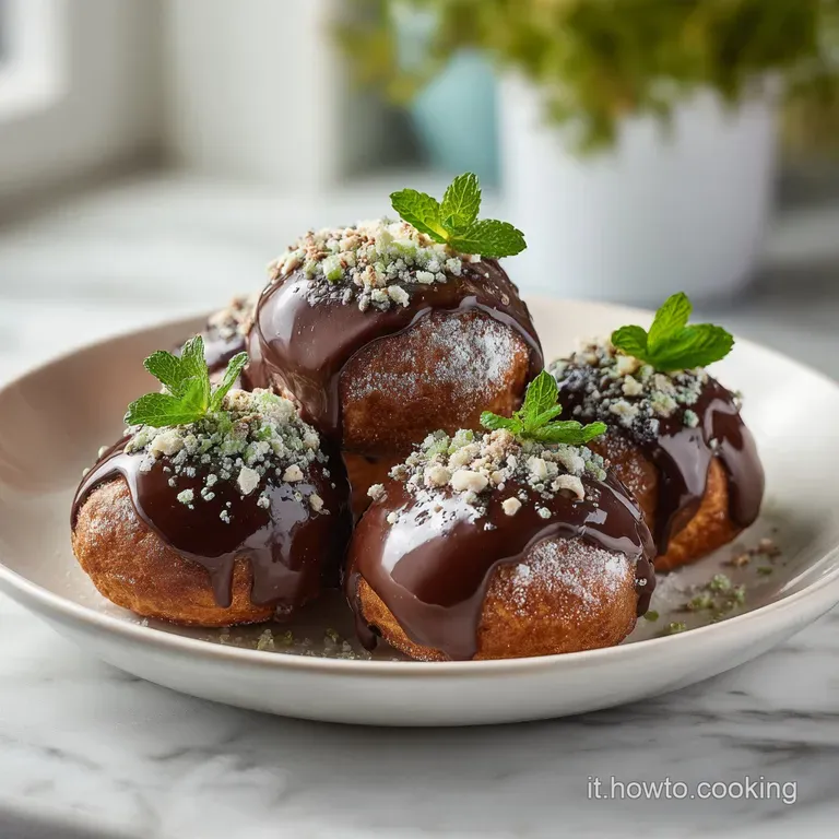 Profiteroles al Cioccolato Ricetta Originale