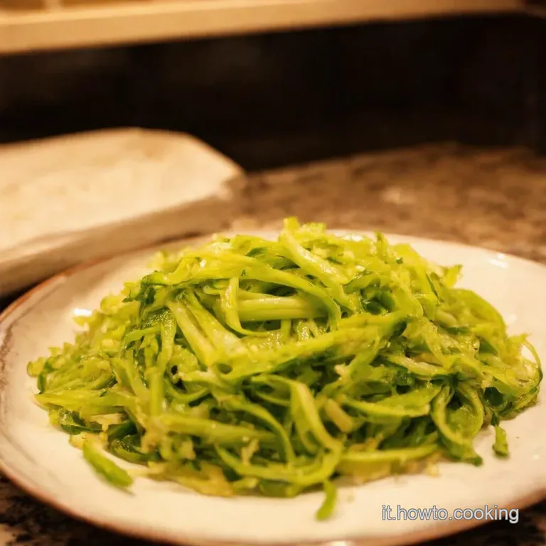 Puntarelle Alla Romana Croccante E Saporita presentation