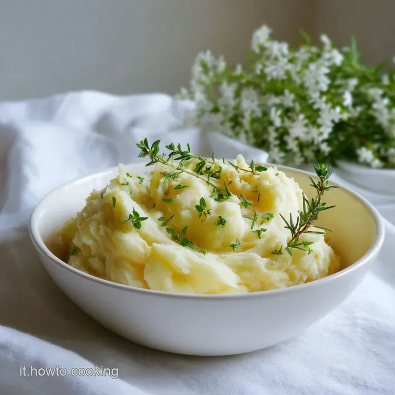 Pur&egrave; di Patate Ricetta: Texture Vellutata e Setosa
