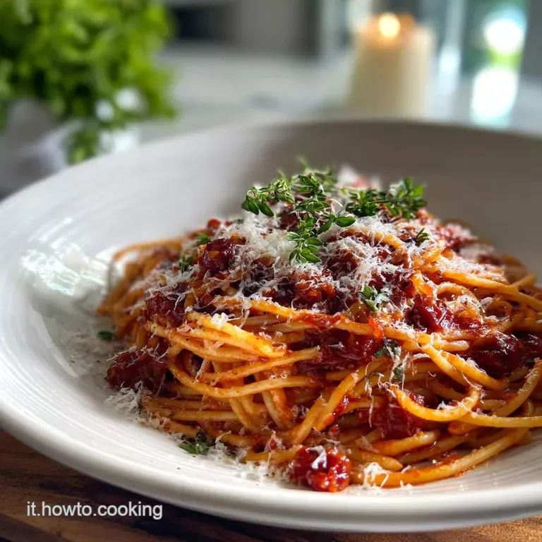 Ricetta Amatriciana Originale Autentica