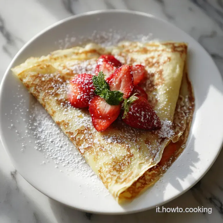 Ricetta Crepes Per 2 Persone: Setose e Veloci