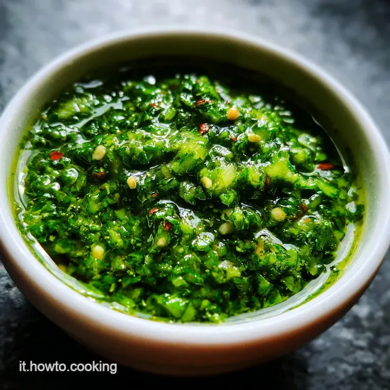Ricetta Salsa Verde Vellutata (Tradizione e Sapori)