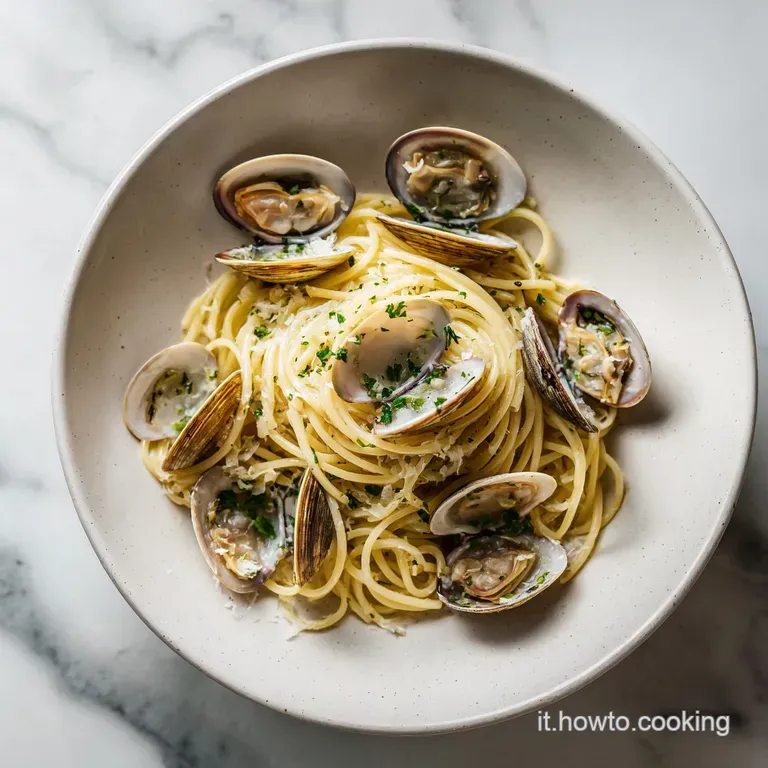 Ricetta Spaghetti Alle Vongole Cremosi